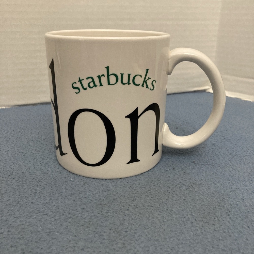 Starbucks 2002 City Mug "London" w/Big Ben 20 oz Coffee Mug - Made in‎ England